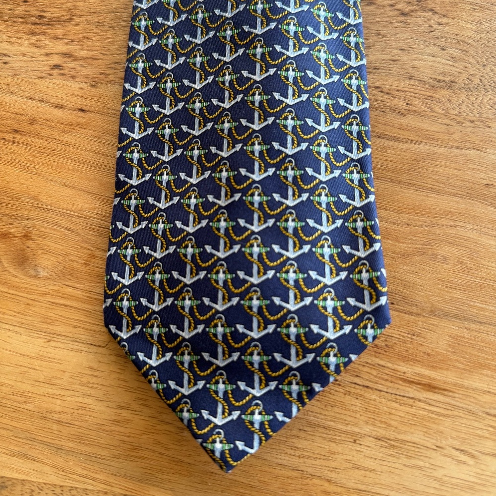 Ferragamo Tie - Anchors Aweigh
